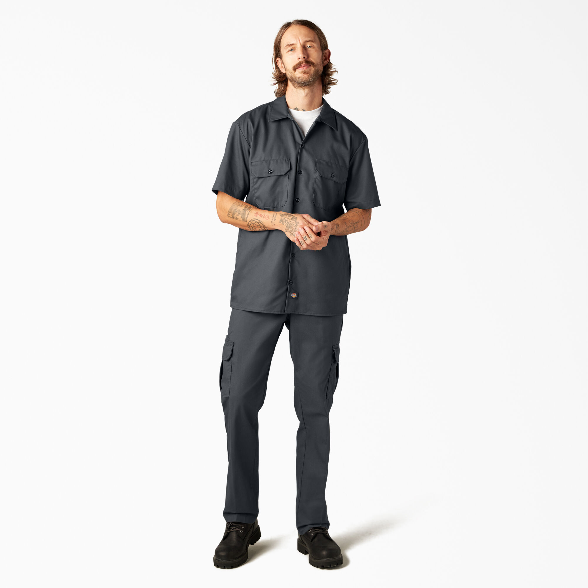 Dickies short sleeve 2025 twill work shirt