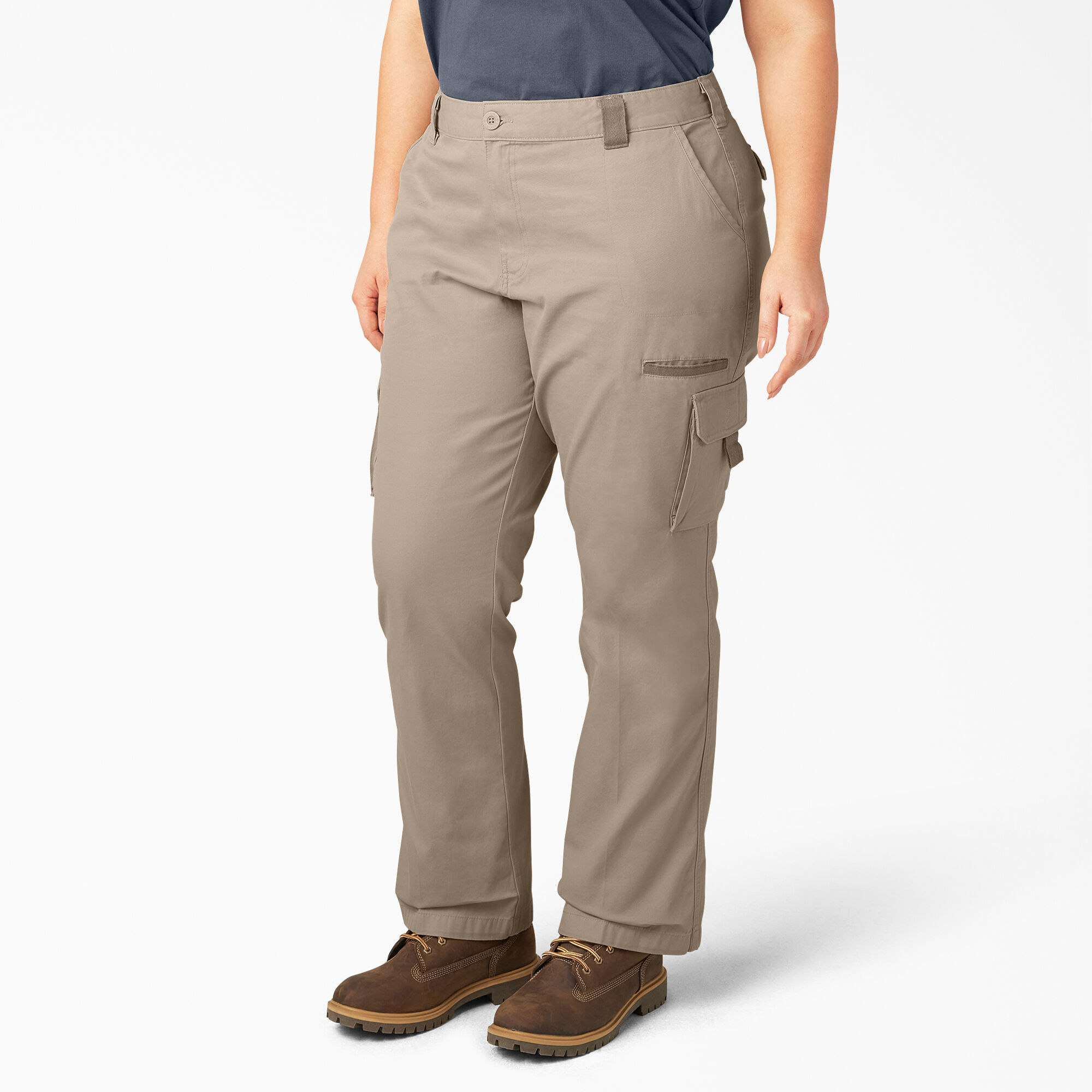 women's plus size dickies cargo pants