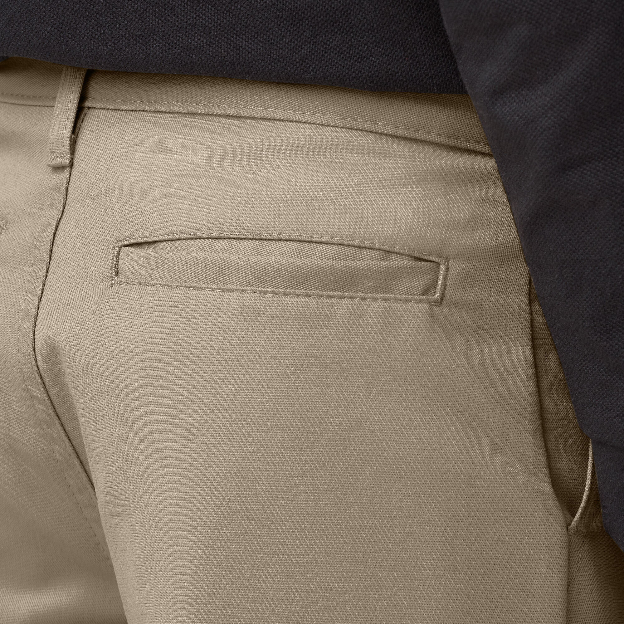 Haggar H26 Men's Premium Stretch Classic Fit Dress Pants - Khaki 36x32