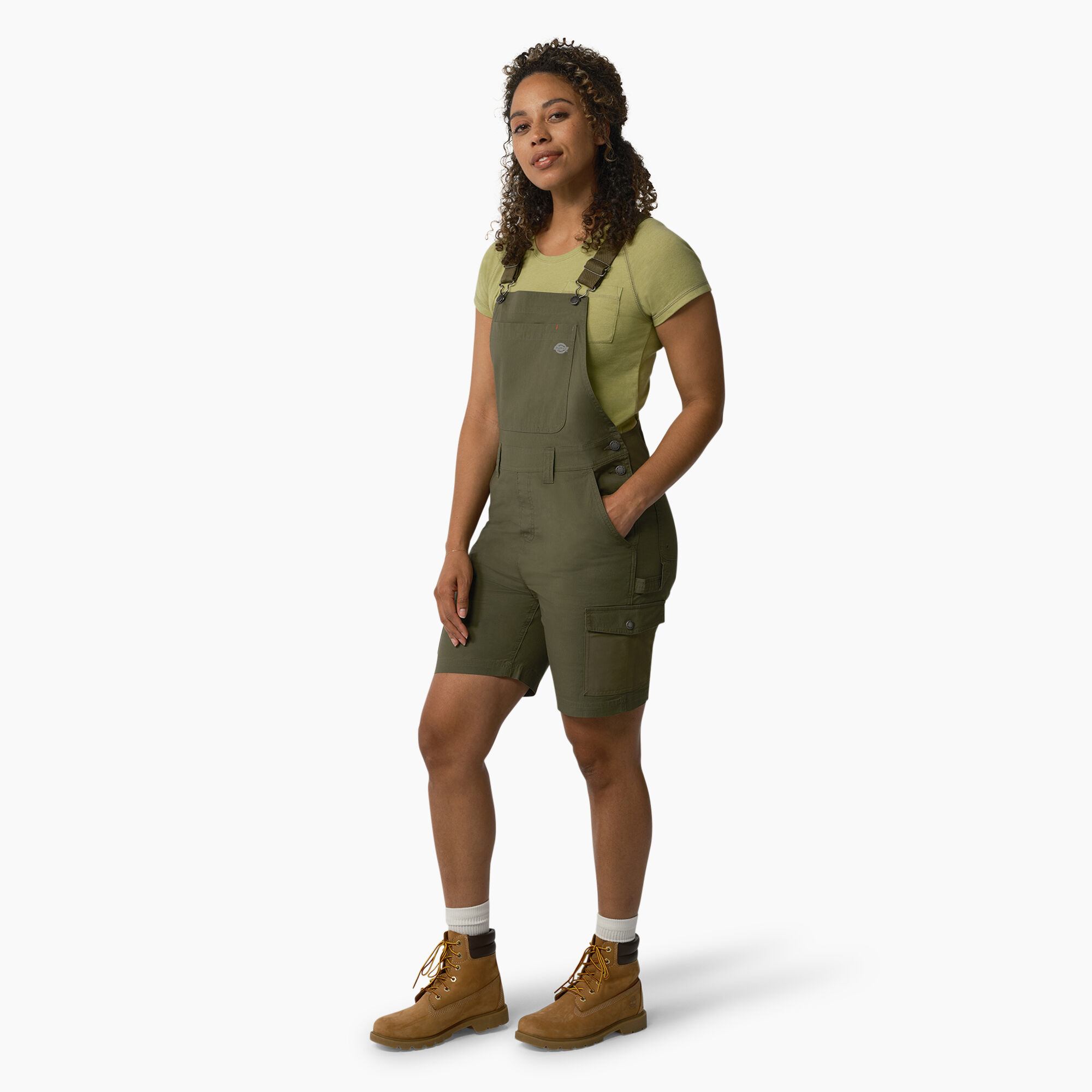 Women's Cooling Ripstop Bib Shortalls - Dickies US