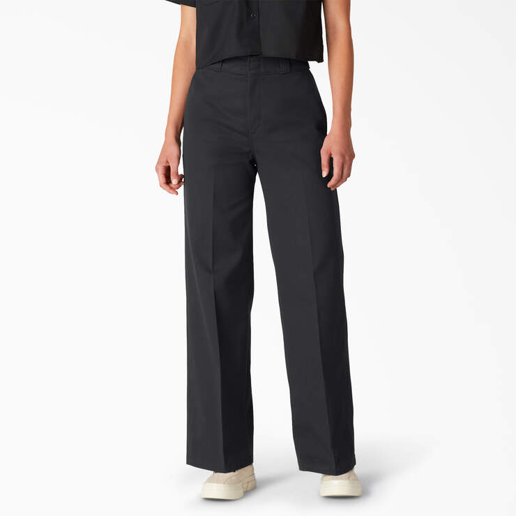 Women's A.N.A. Black Stretch Dress Capri Pants Hook & Eye Closure- Plus  Size: 16