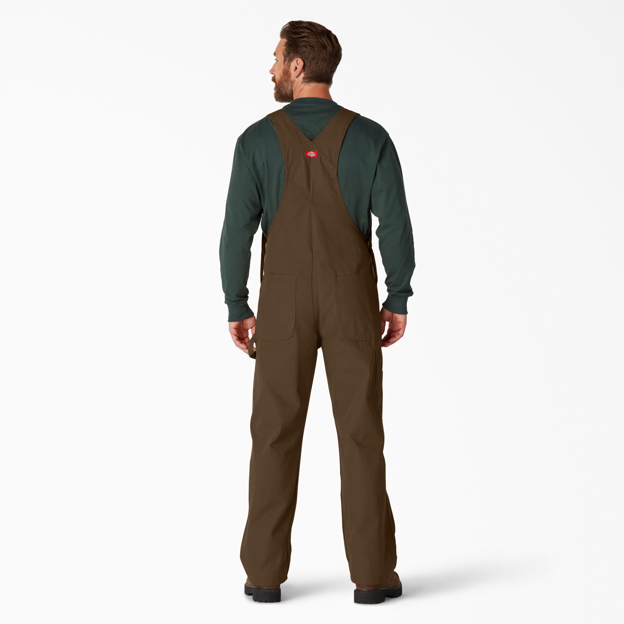 Classic Bib Overalls, Rinsed Timber Brown