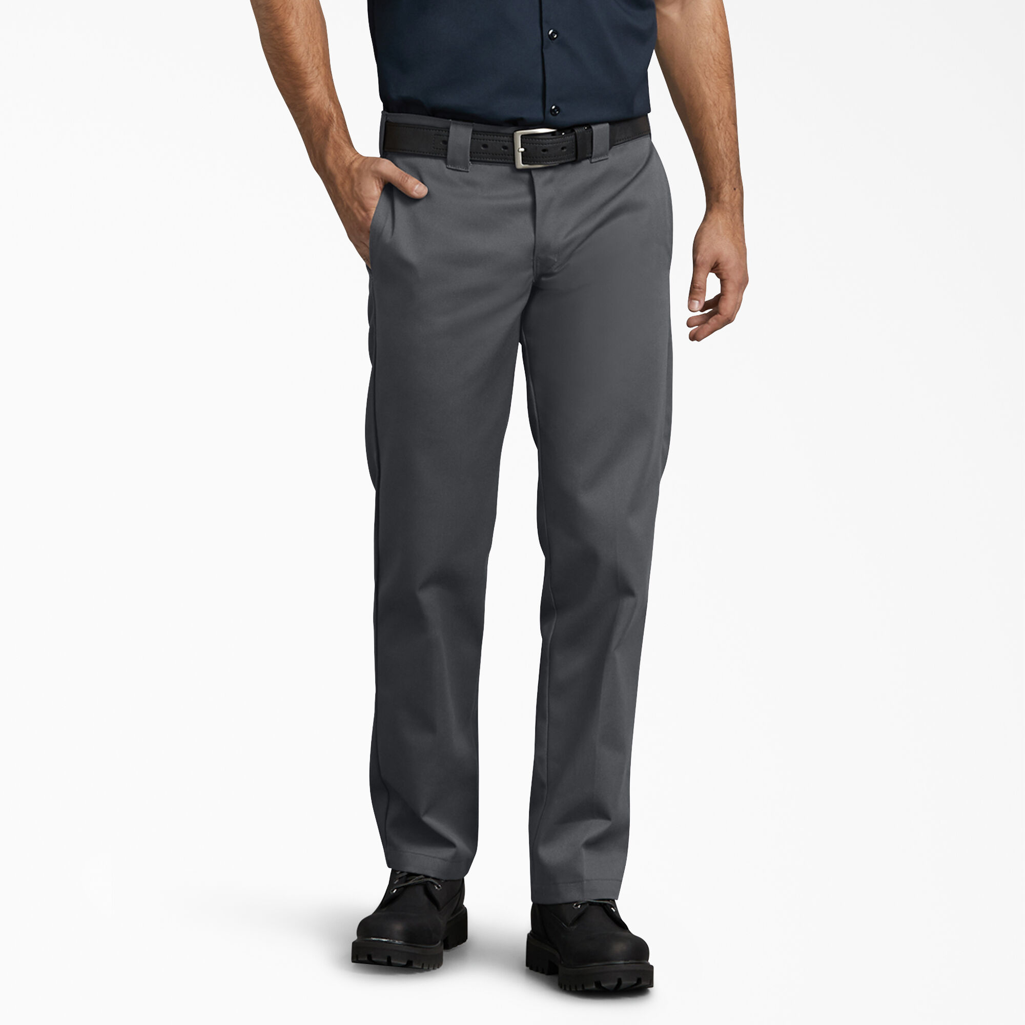 873 Slim Fit Work Pants, Charcoal Gray