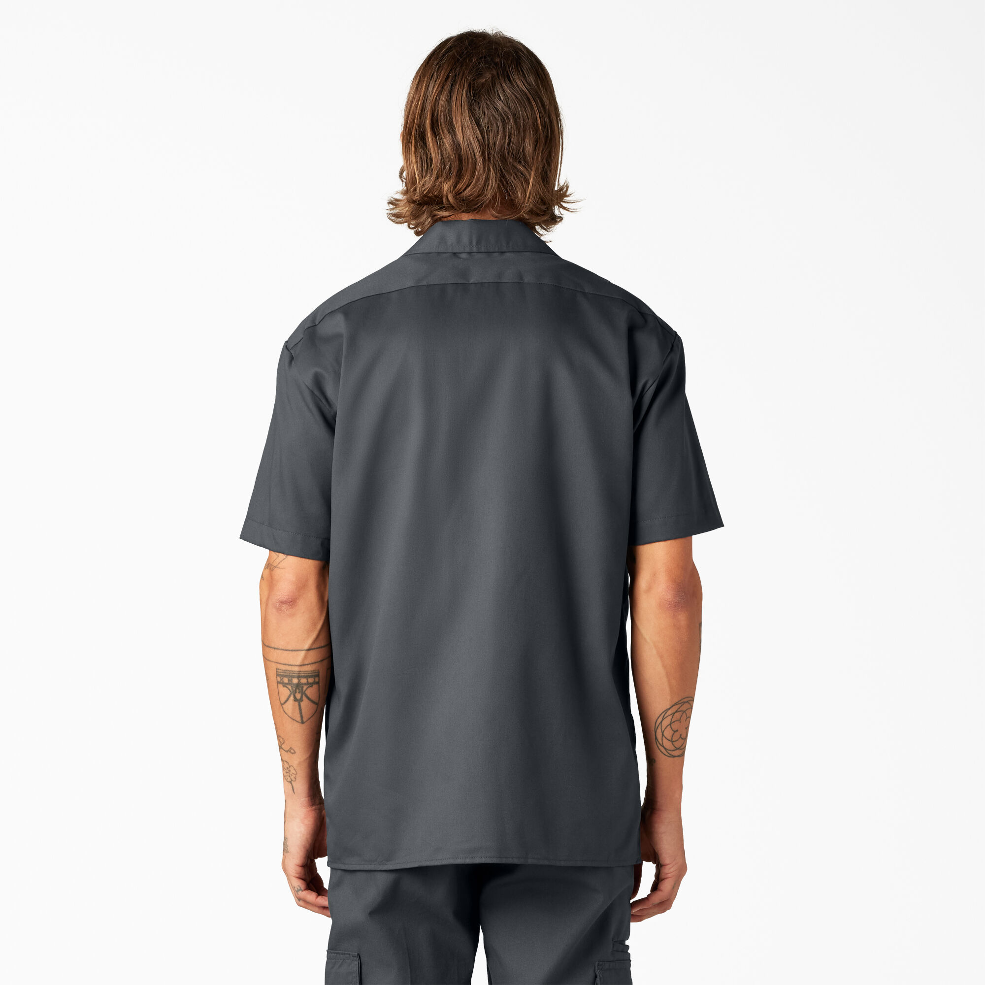 Dickies short sleeve cheap twill work shirt