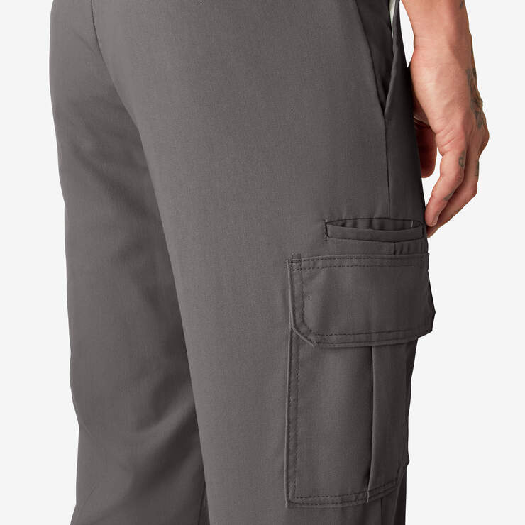 Dickies Men's Flex Regular Fit Straight Leg Work Cargo Pants Dark
