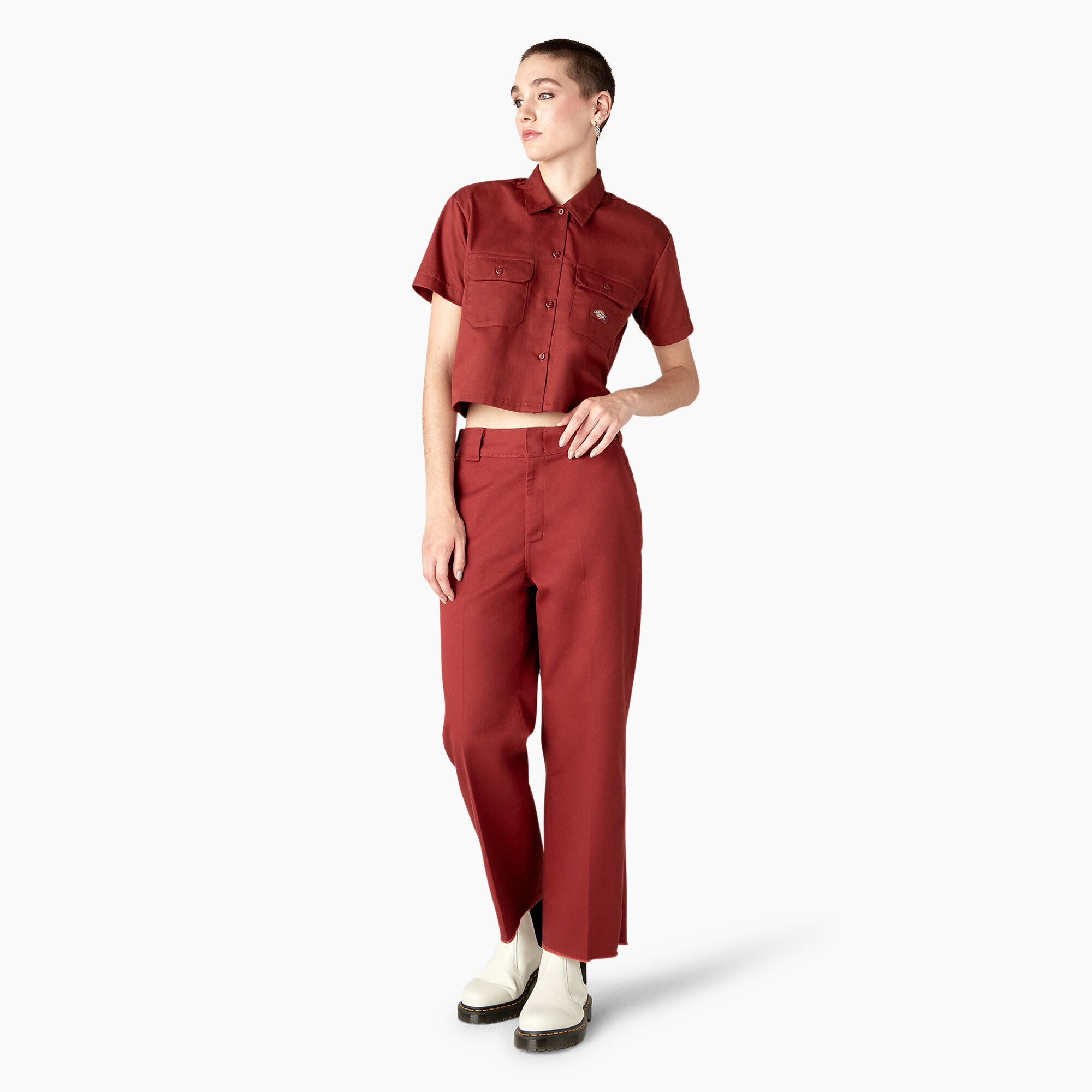 Women's Regular Fit Cropped Pants