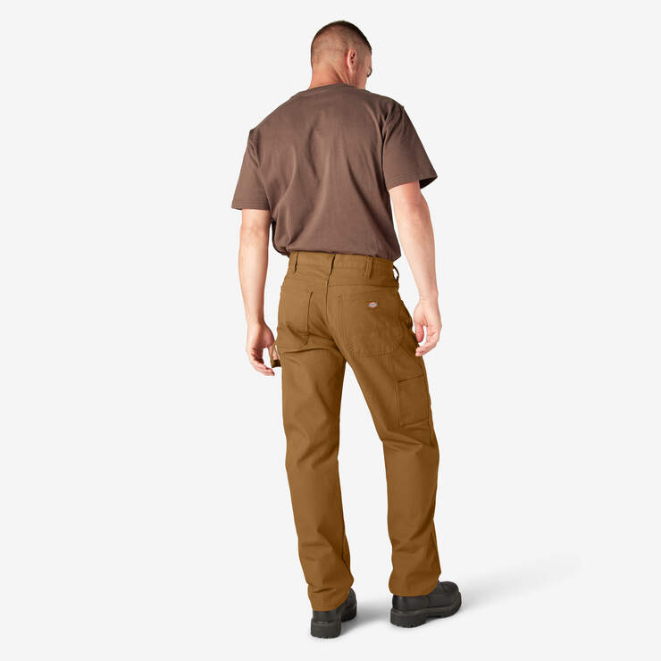 Dickies Men's Carpenter Pants Relaxed Fit, 8-9 Pocket Straight Leg Denim  Jeans 