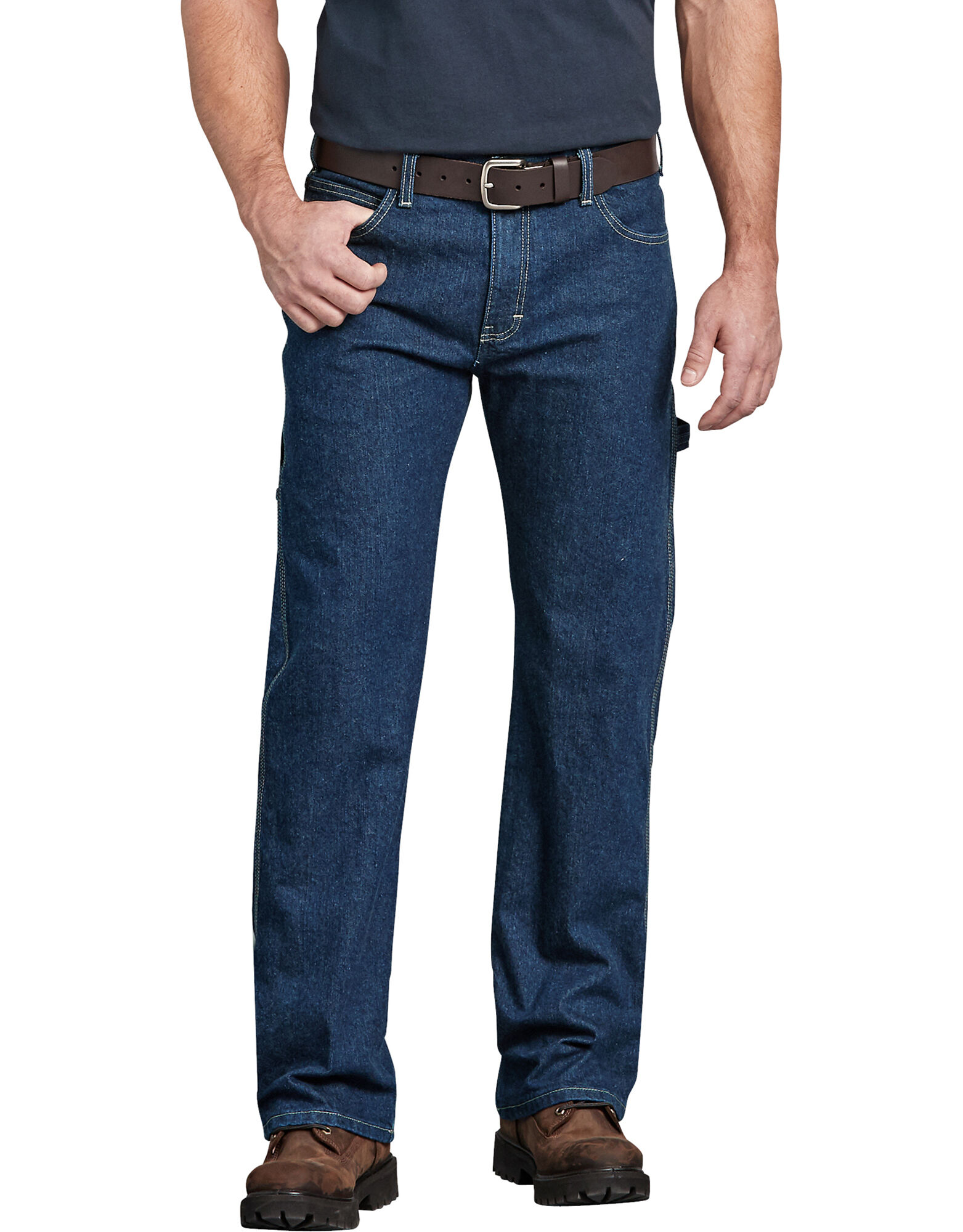 straight fit carpenter jeans