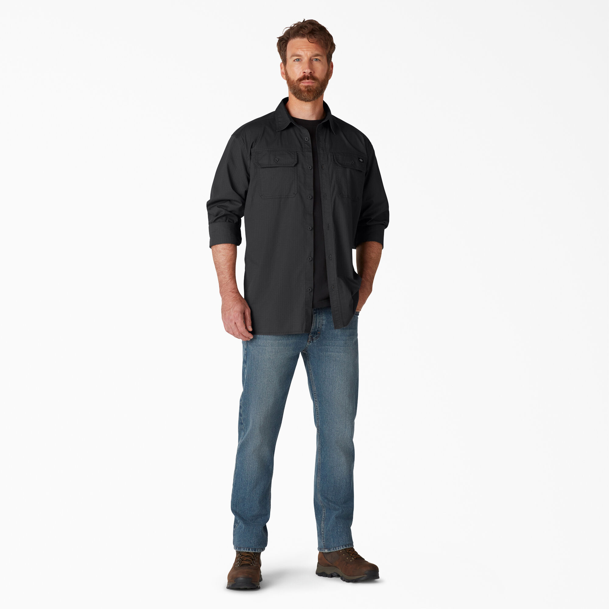 FLEX Ripstop Long Sleeve Shirt - Dickies US