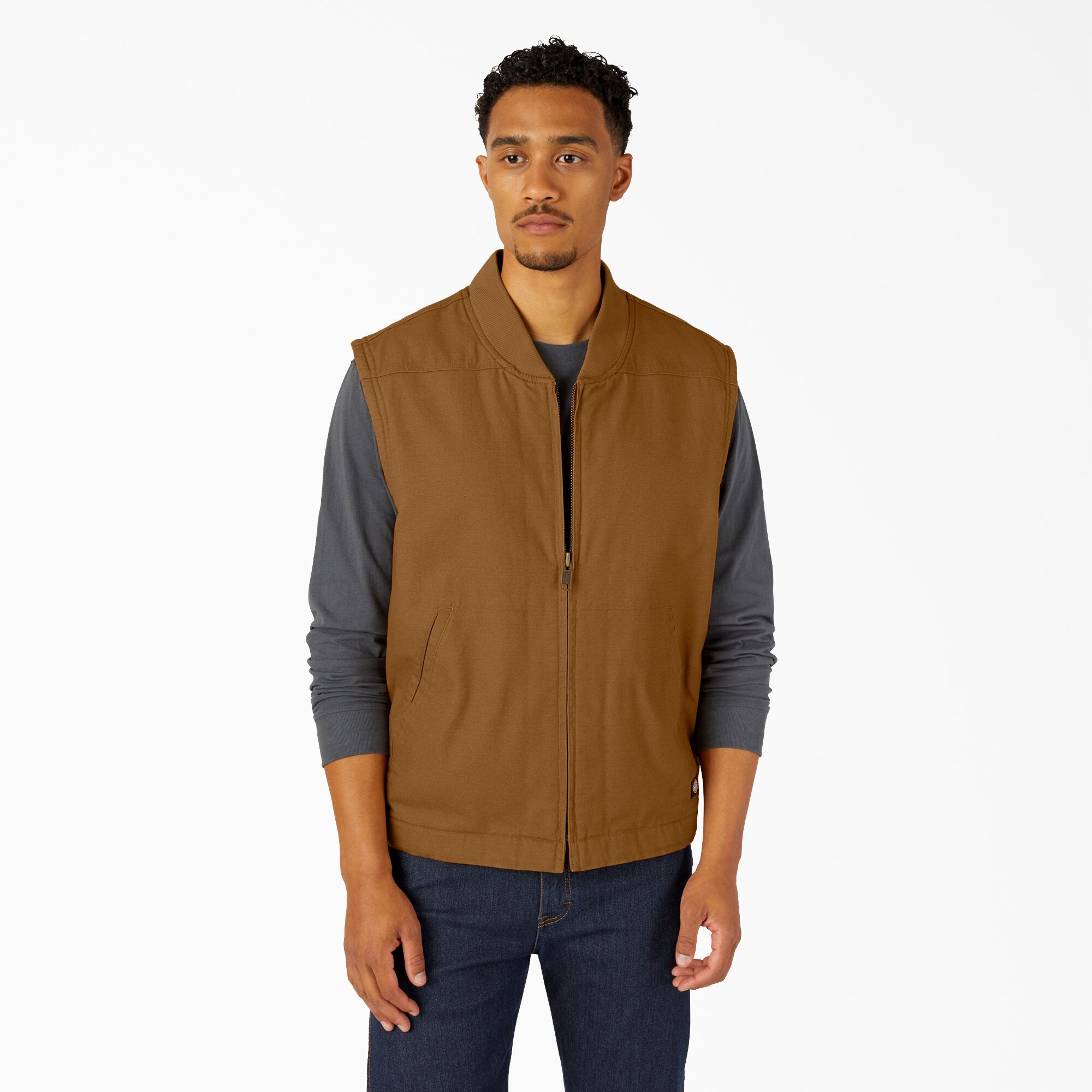 High Pile Fleece Lined Duck Vest - Dickies US