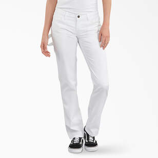 Dickies Women's Regular Fit Duck Pants - Stonewashed Cloud Size 10 (FPR05)  - Yahoo Shopping