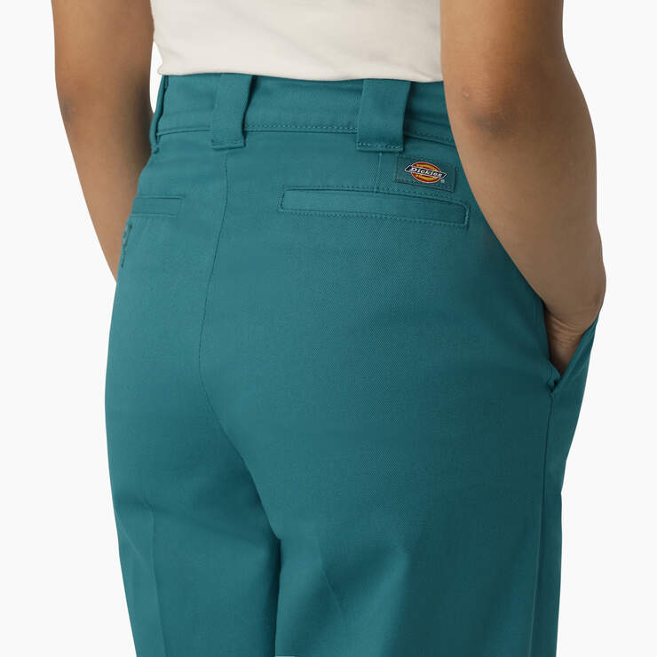 Women's Cuffed Hem Tailored Wide Leg Pant, Women's Sale
