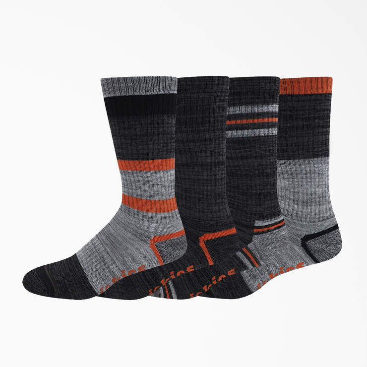 Striped Crew Socks, Size 6-12, 4-Pack - Dickies US