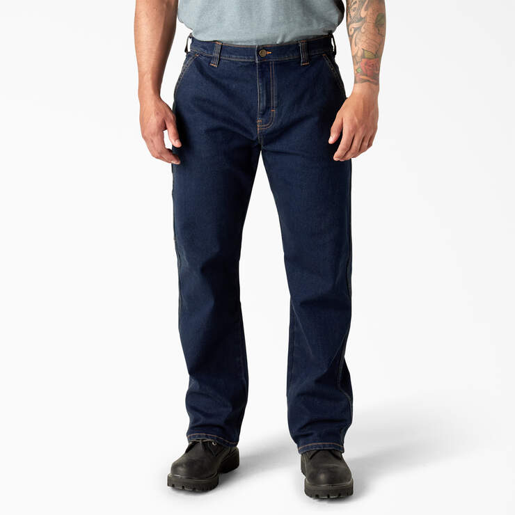 Relaxed Fit Carpenter Cargo Jeans