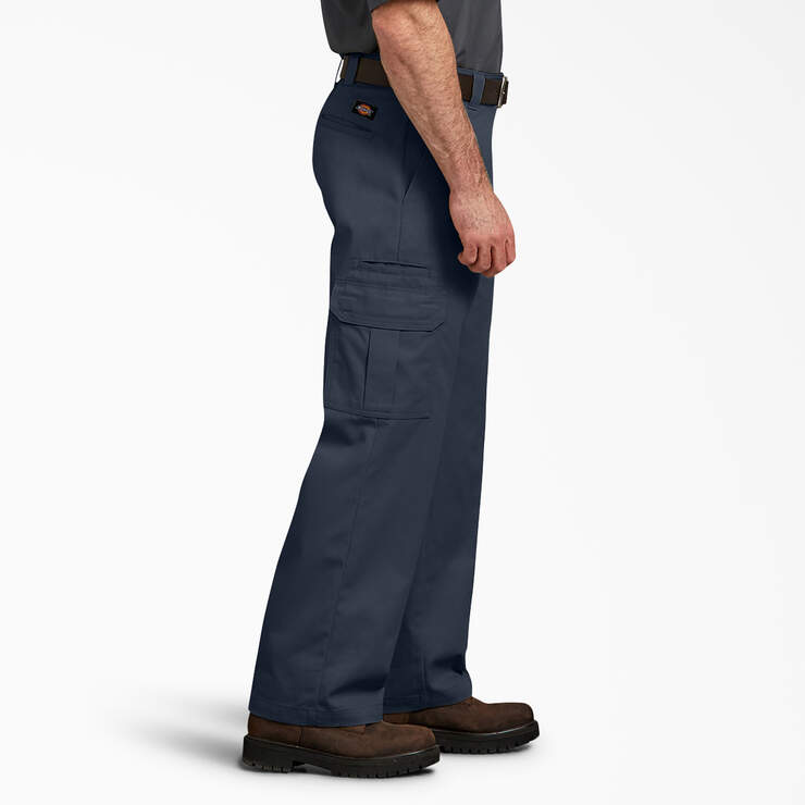 FLEX Relaxed Fit Straight Leg Cargo Pants For Men, Relaxed Fit Cargo