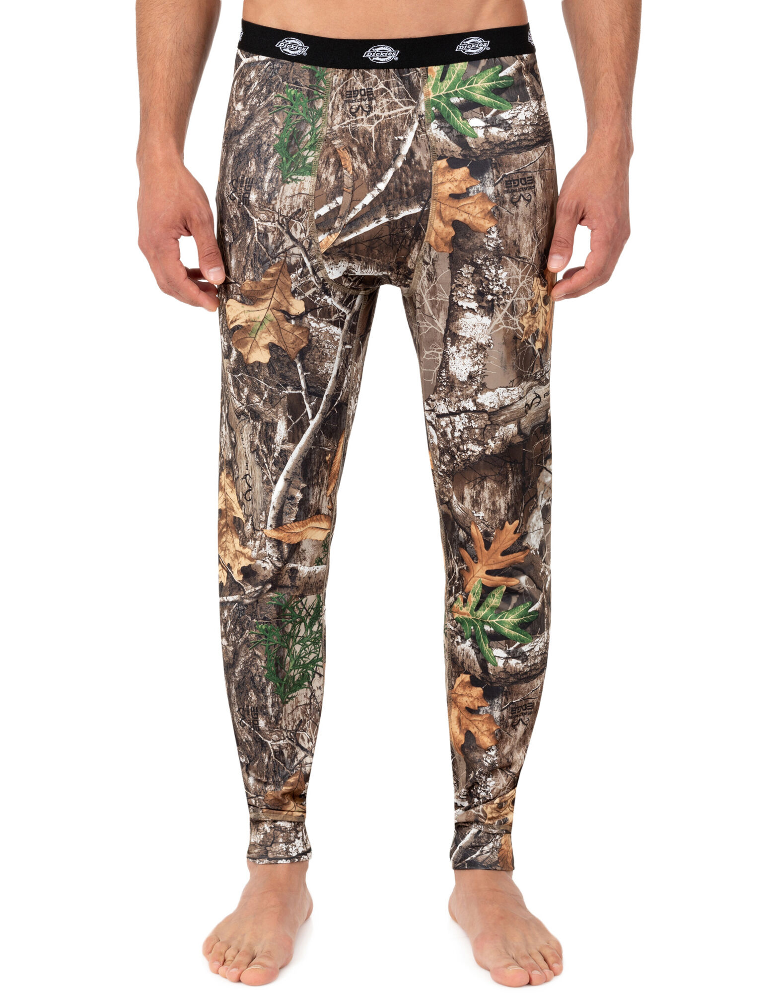 Men's Realtree Camo Mid weight Performance Workwear Thermal Underwear Pants