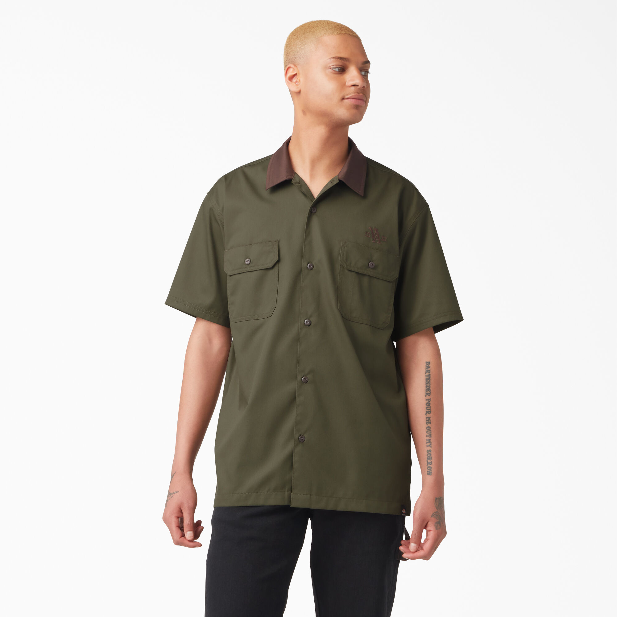 Vincent Alvarez Block Collar Work Shirt