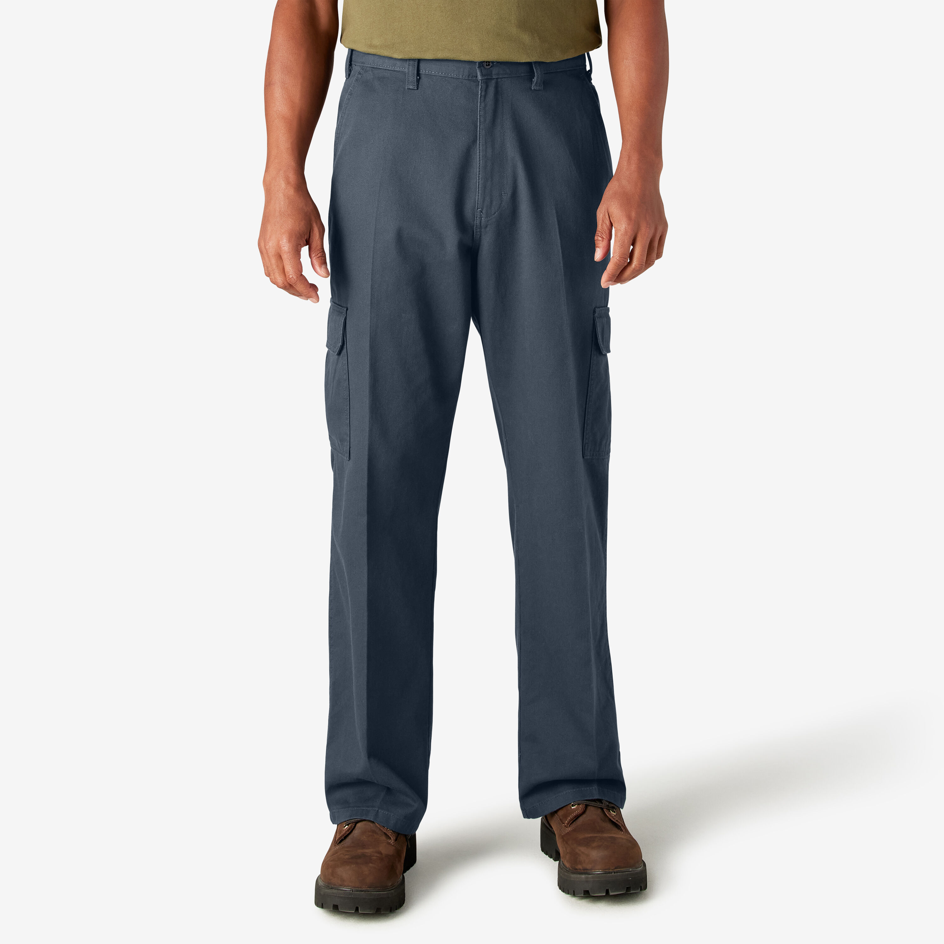 men's navy blue cargo pants