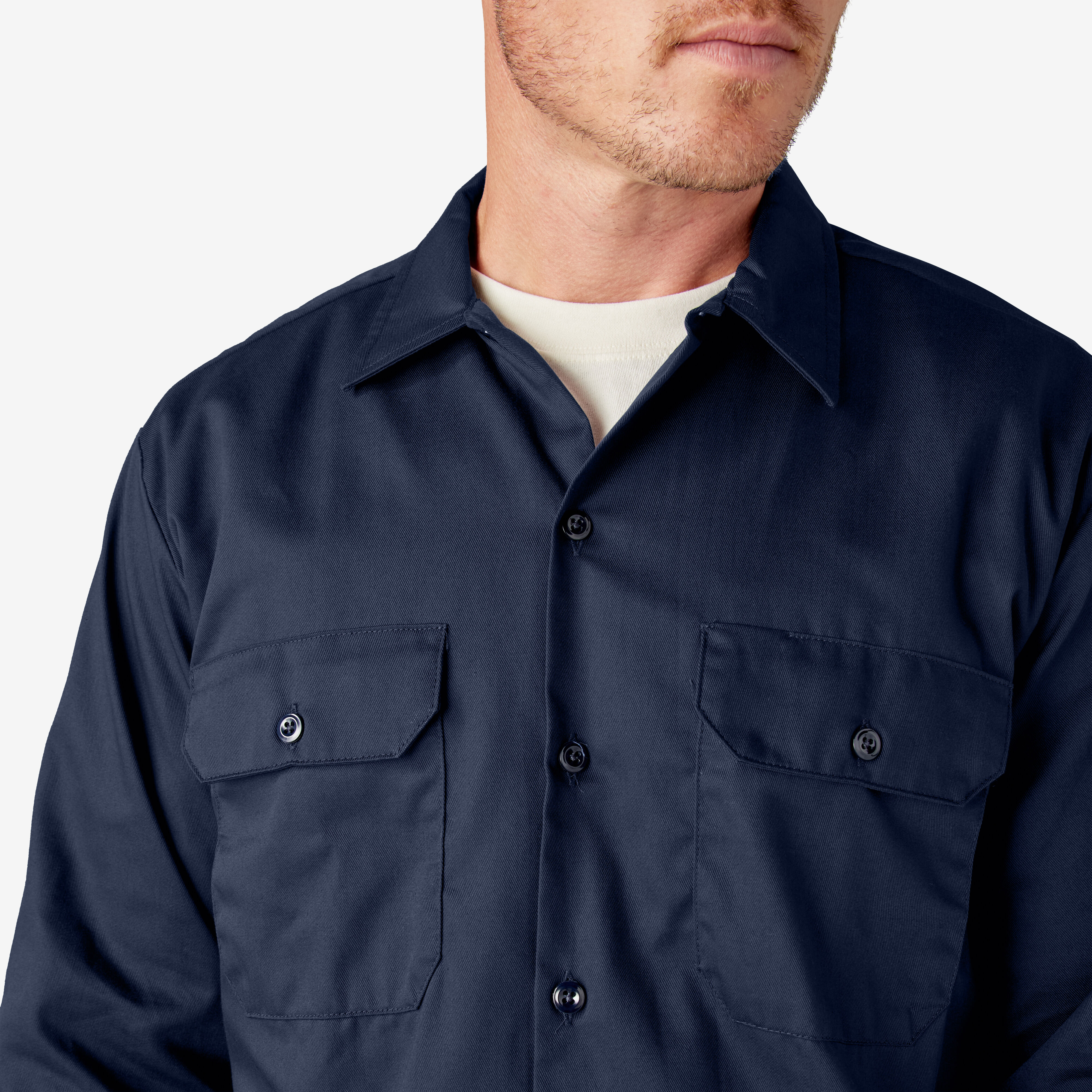 Men's Long Sleeve Work Shirt - Dickies US