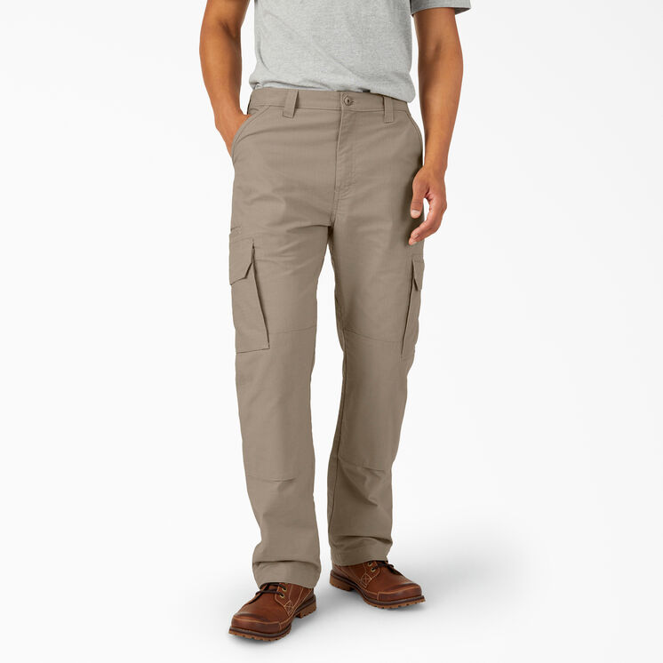 FLEX DuraTech Relaxed Fit Ripstop Cargo Pants - Dickies US, Desert Sand