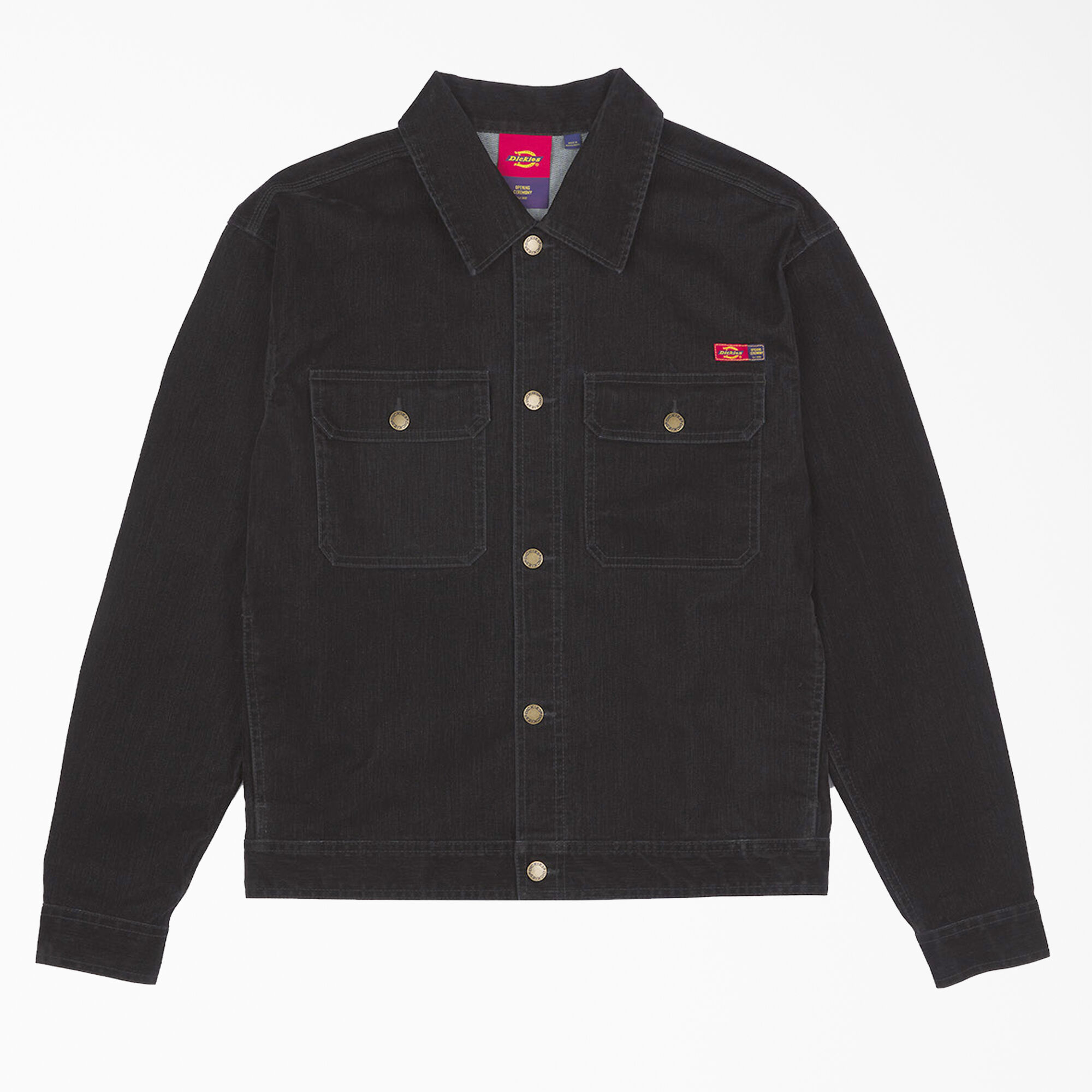 Opening Ceremony Flock Denim Utility Jacket | Dickies