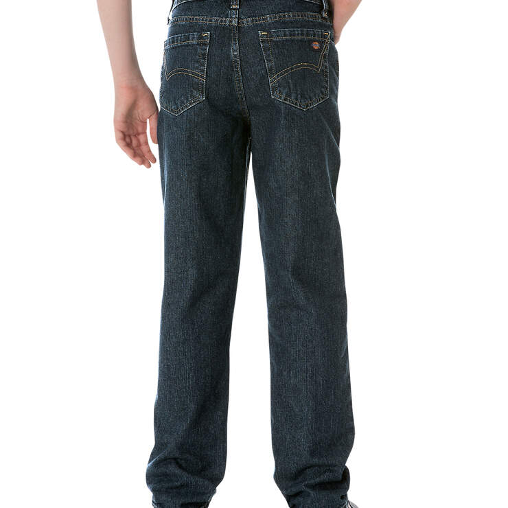 Boys\' Classic Dickies Fit 8-20 Dickies Leg 5-Pocket Denim Straight | - Jeans, US