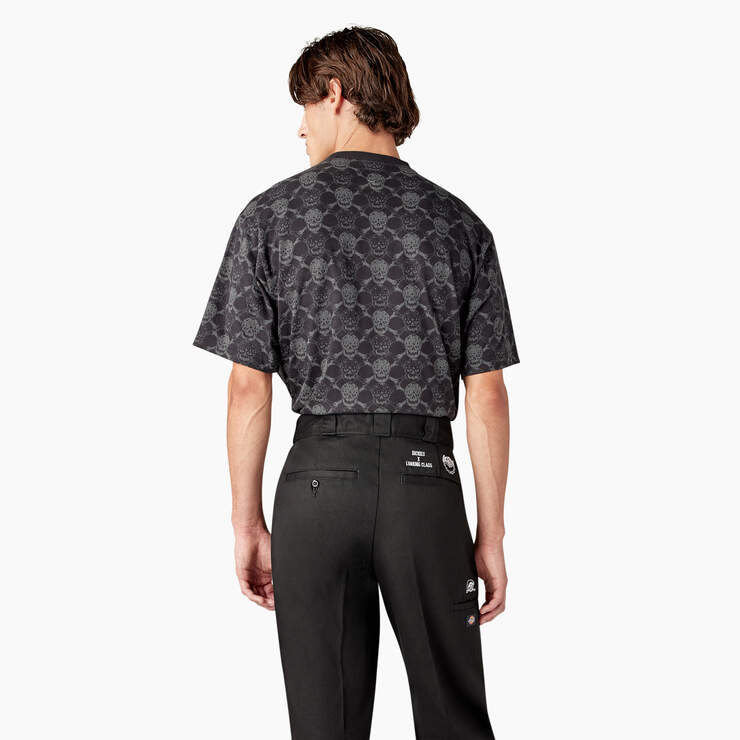 Louis Vuitton Monogram Shorts Stencil Effect Black Size 38