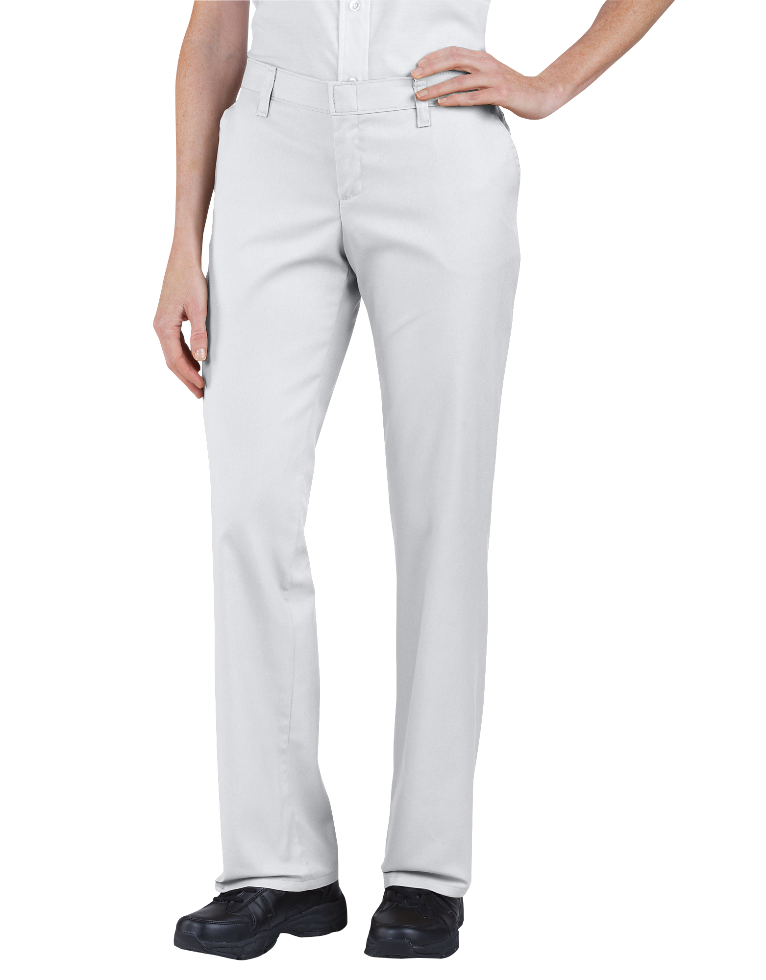 white dickies women's work pants