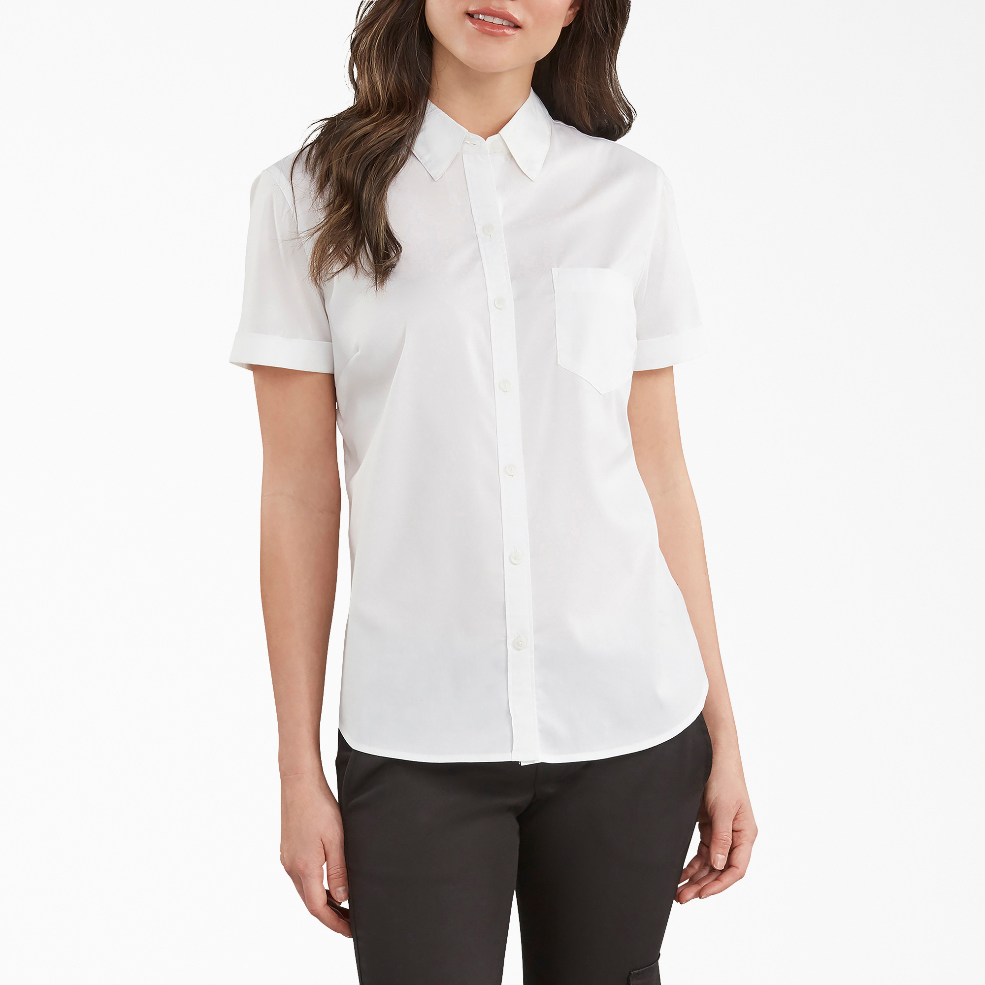 Women's Tops - Shirts for Women, Polos, T Shirts & Work Shirts, White ...