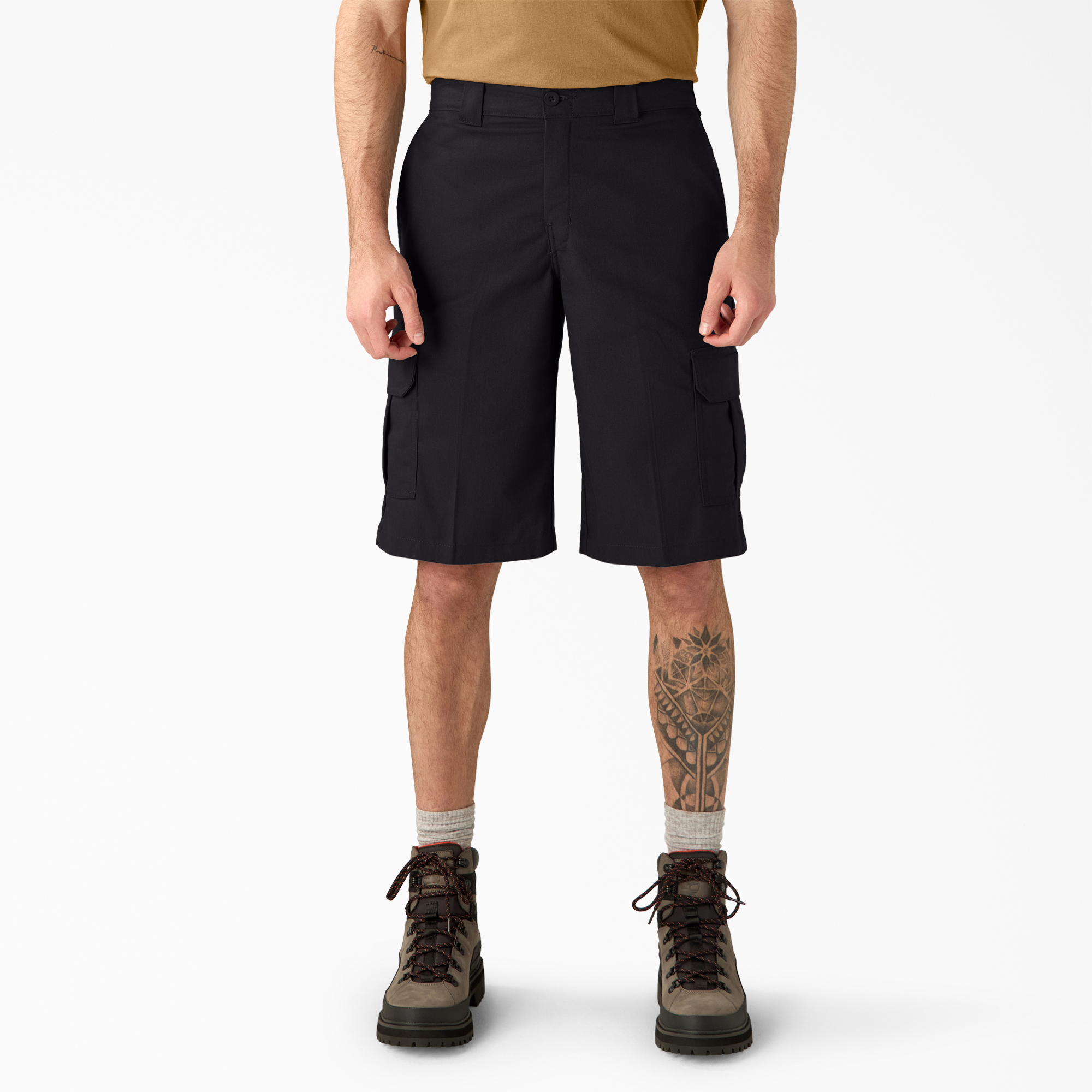 blue cargo work shorts