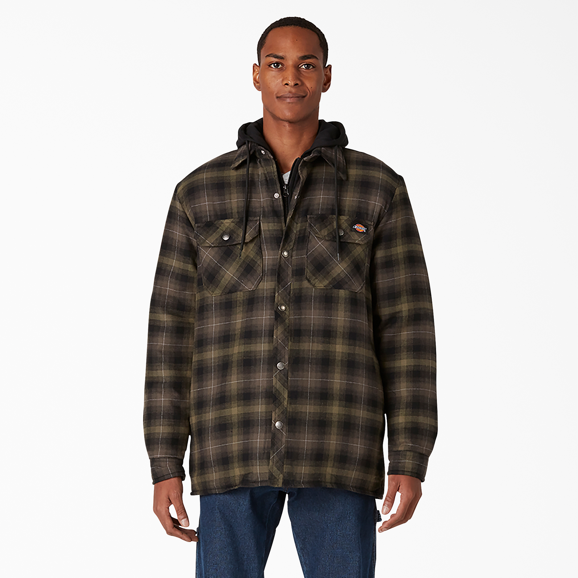 dickies insulated hooded jacket