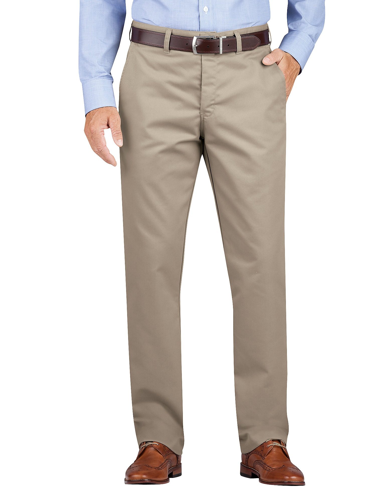 tapered khaki pants