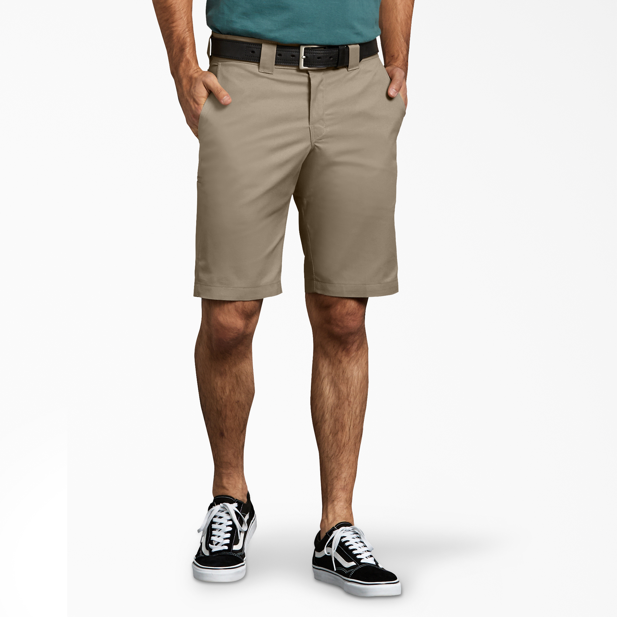 young mens khaki shorts