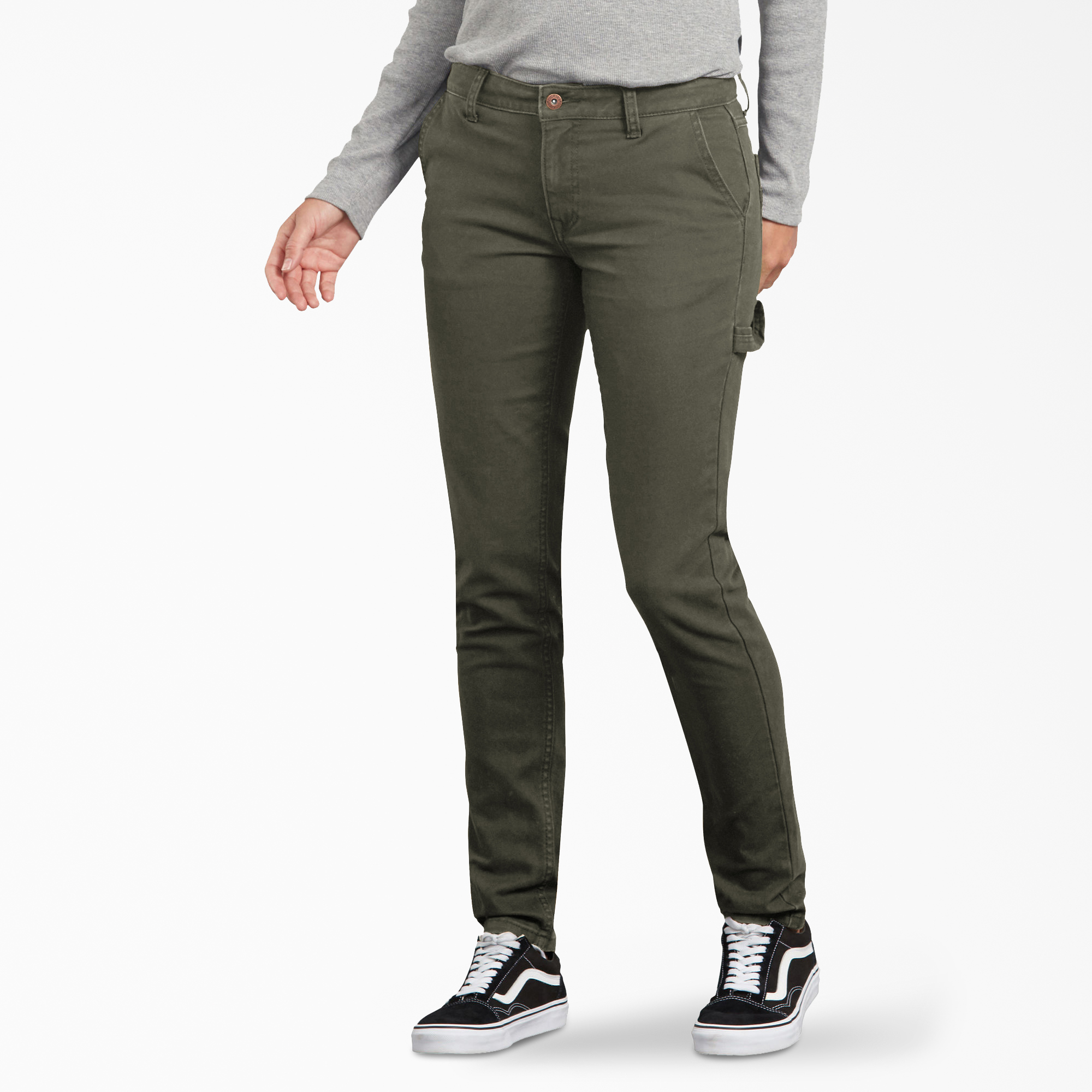 green work pants womens