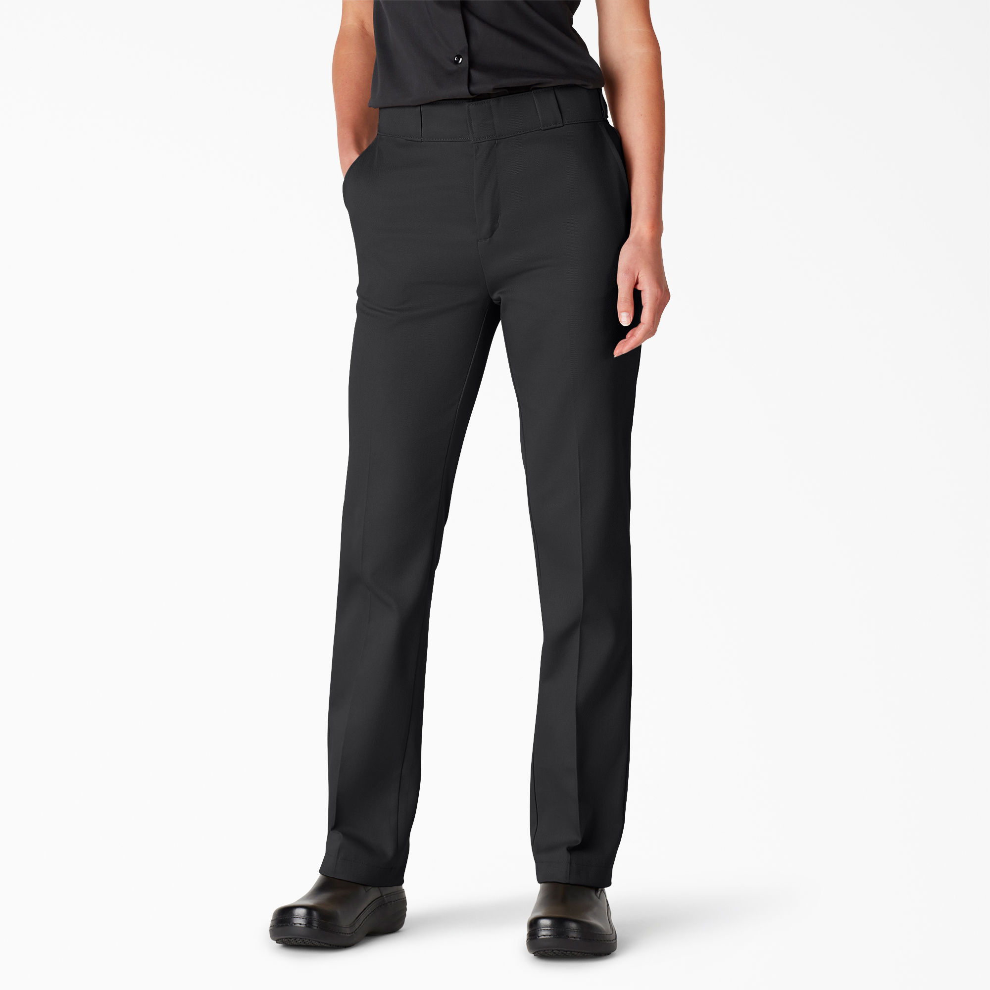 Women's Work Pants Khaki Pants & Pants for Women, Black Dickies