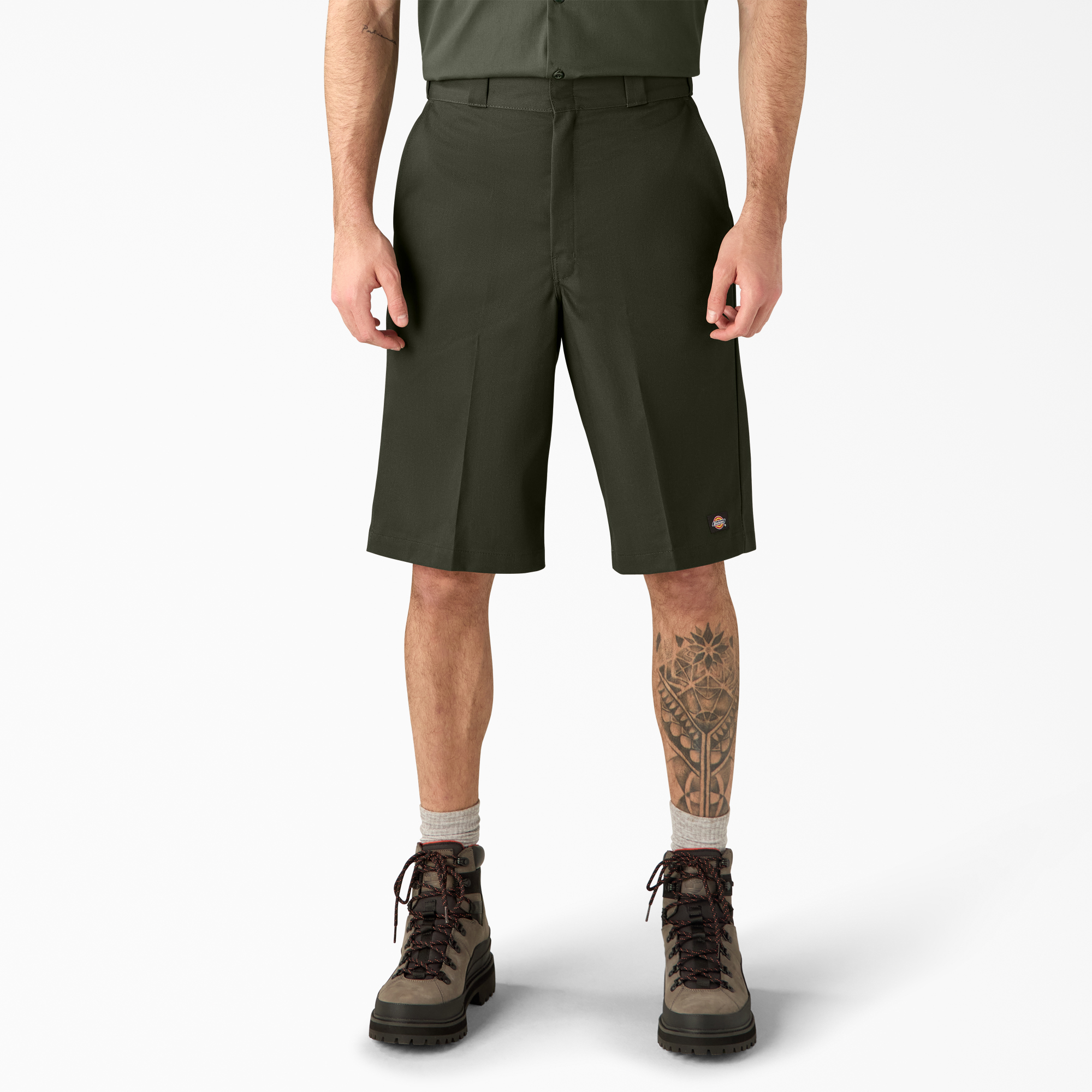 mens khaki shorts 5 inch inseam