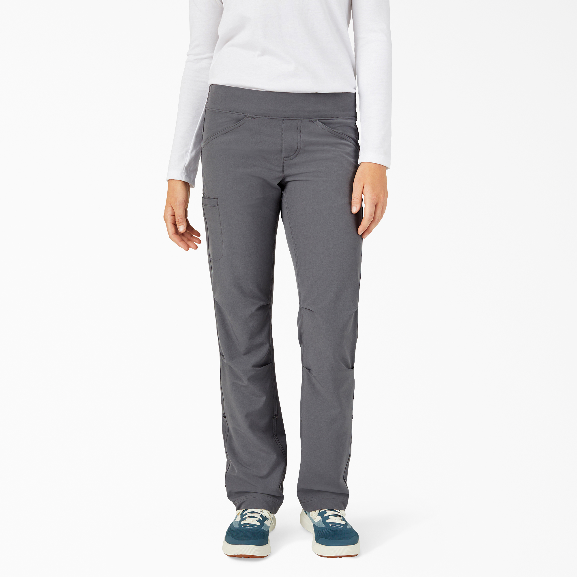 women's gray dickies pants