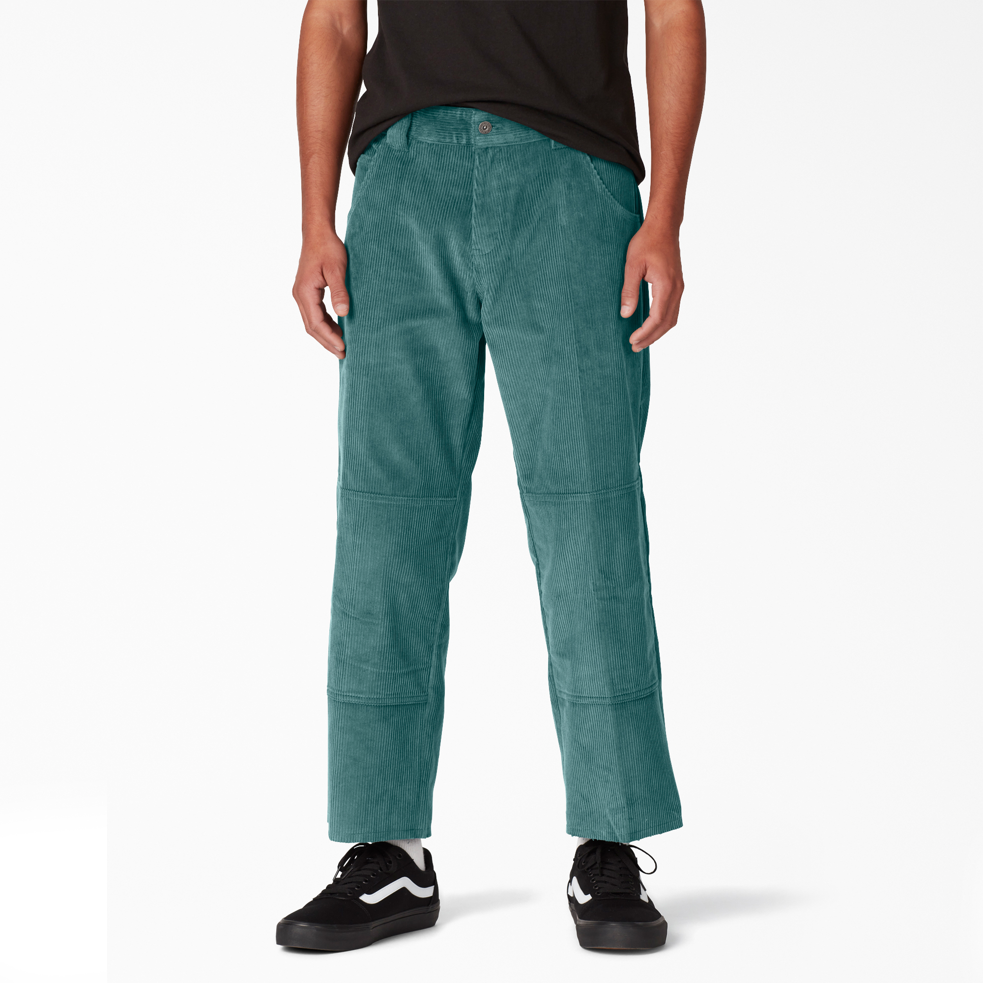 dickies corduroy pants regular fit blue