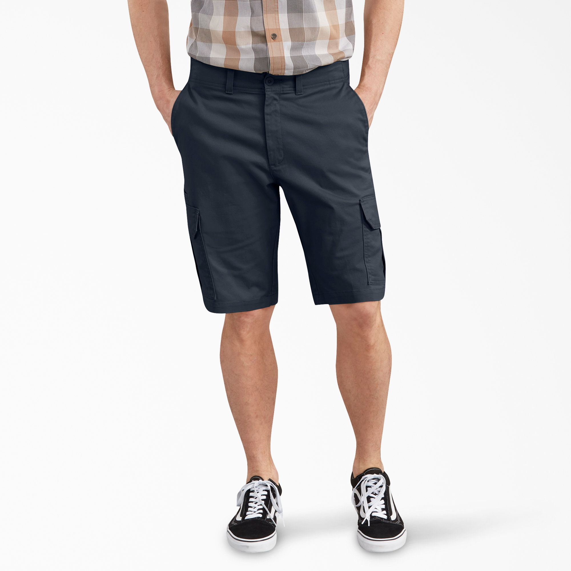 dickies cargo shorts with cell phone pocket