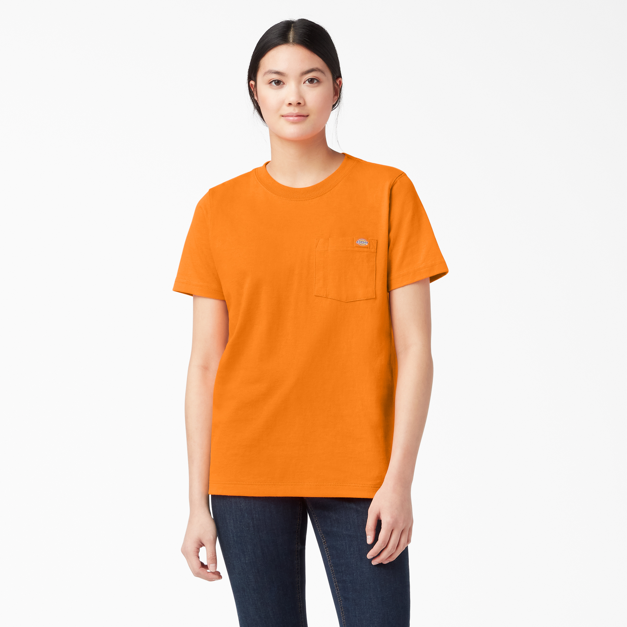 orange tee shirt womens